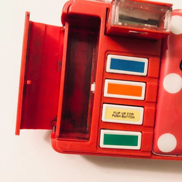 Vintage 90s Disneys Minnie Mouse Kids Double Sided Pencil Case With 4 Buttons - Picture 14 of 16